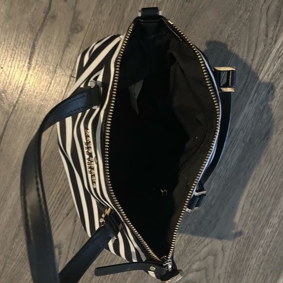 EUC♠️Kate Spade♠️ small striped nylon tote with/ crossbody strap - Picture 7 of 8